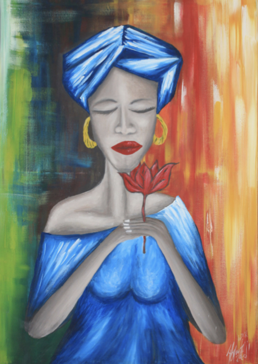 FEMME AFRICAINE CIVILISÉE