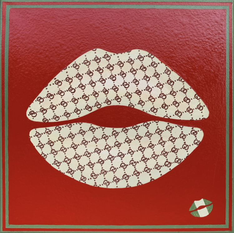 GUCCI WHITE LIPS